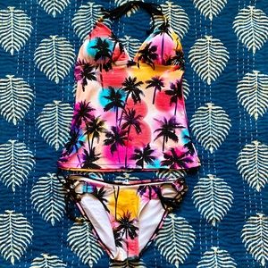 3 For $25! Tropical Sunset Tankini